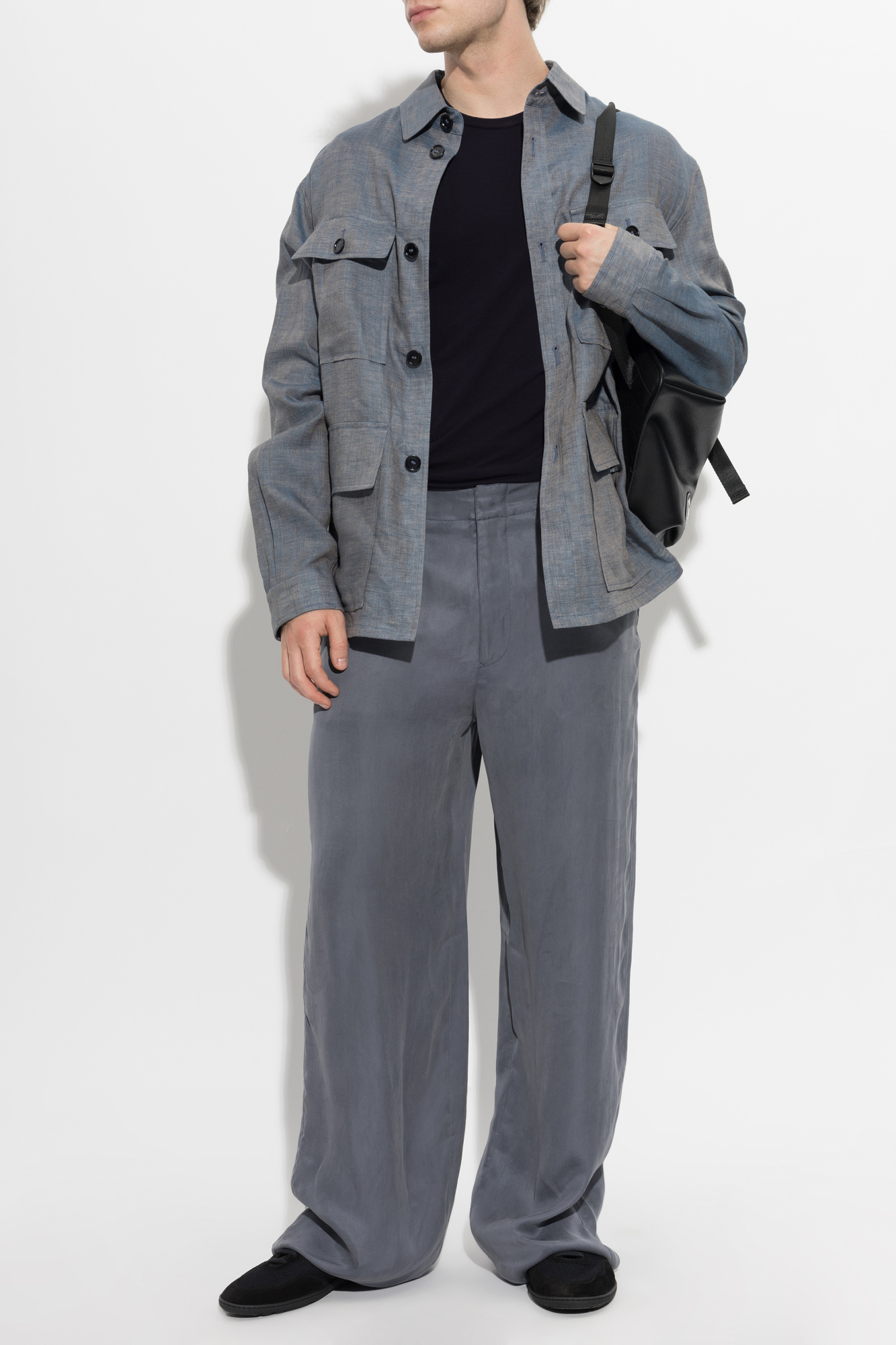 Giorgio Armani Linen jacket | Men's | Vitkac